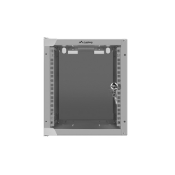 Armario lanberg mural rack 10 pulgadas 6u 280x310 gris