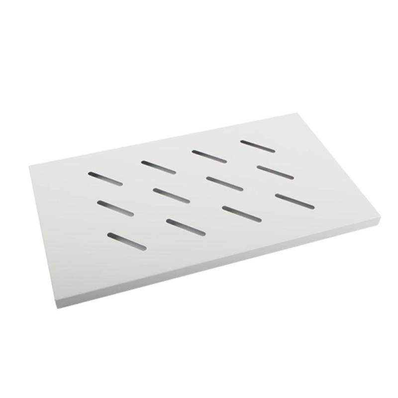 Bandeja fija lanberg 1u 486x270 mm hasta 120kg rack de 19 pulgadas gris