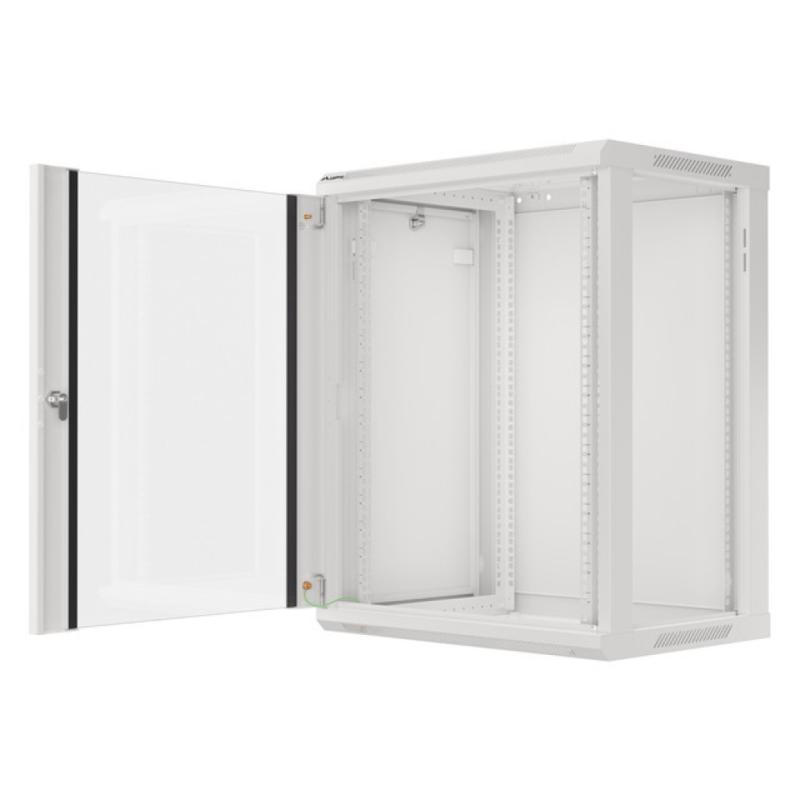 Armario lanberg 19 pulgadas 15u - 600x450 gris