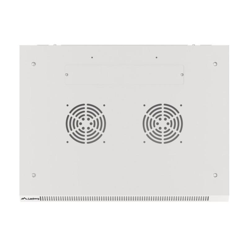 Armario lanberg 19 pulgadas 15u - 600x450 gris