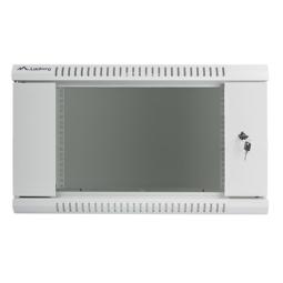 Armario lanberg 19 pulgadas 6u - 600x450 gris