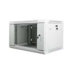 Armario lanberg 19 pulgadas 6u - 600x450 gris