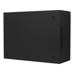 Armario lanberg 19 pulgadas 4u+3u - 540x200 negro