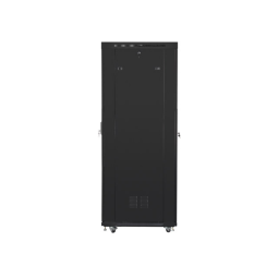 Armario lanberg 19 pulgadas 27u - 800x1000 negro