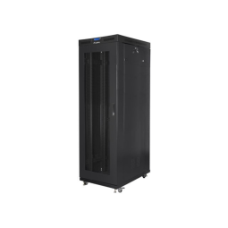 Armario lanberg 19 pulgadas 27u - 800x1000 negro