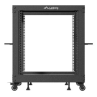 Armario lanberg abierto rack 19 pulgadas 12u - 600x600 negro