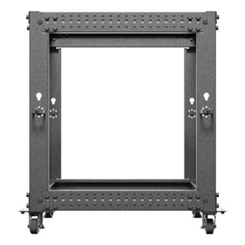 Armario lanberg abierto rack 19 pulgadas 12u - 600x600 negro