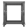 Armario lanberg abierto rack 19 pulgadas 12u - 600x600 negro
