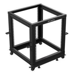 Armario lanberg abierto rack 19 pulgadas 12u - 600x600 negro