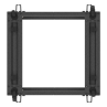 Armario lanberg abierto rack 19 pulgadas 12u - 600x600 negro