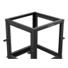 Armario lanberg abierto rack 19 pulgadas 12u - 600x600 negro