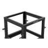 Armario lanberg abierto rack 19 pulgadas 9u - 600x600 negro