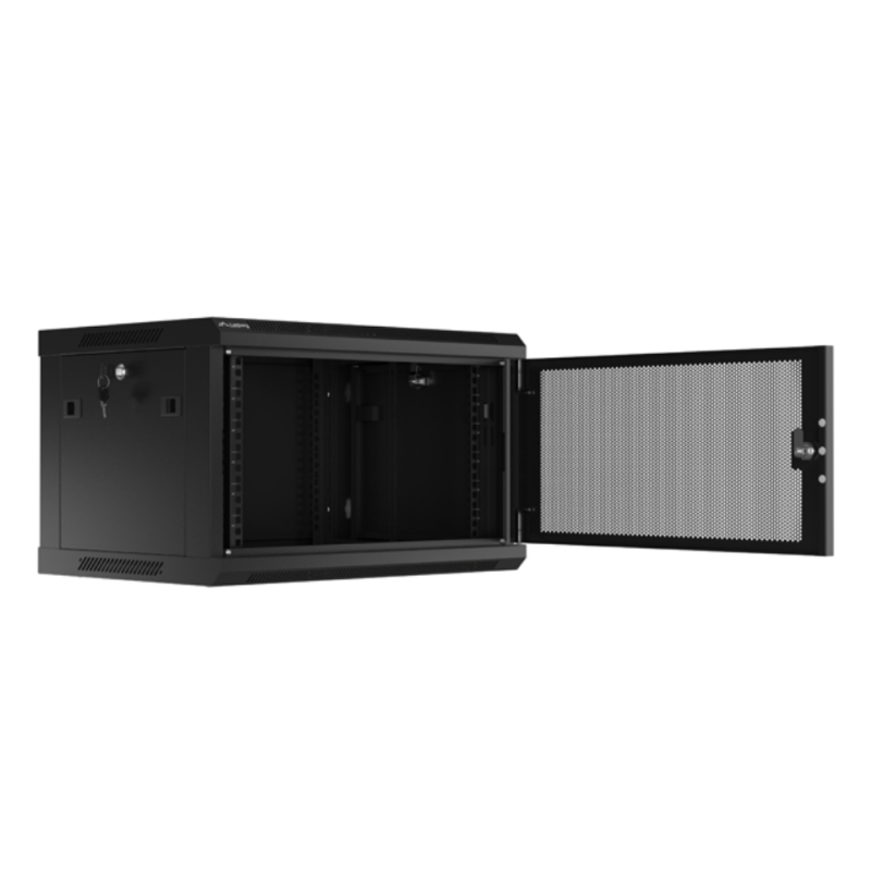 Armario lanberg 19 pulgadas 6u - 600x450 negro