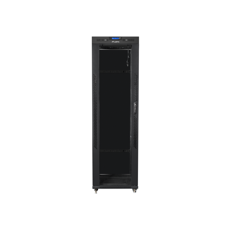 Armario lanberg 19 pulgadas 42u - 600x1000 negro