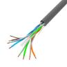 Bobina 1gb - s lanberg u - utp rj45 solido cca awg23 100m gris