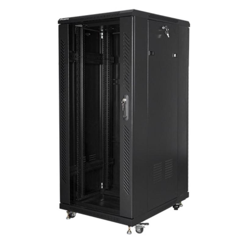 Armario lanberg 19 pulgadas 27u - 600x800 negro