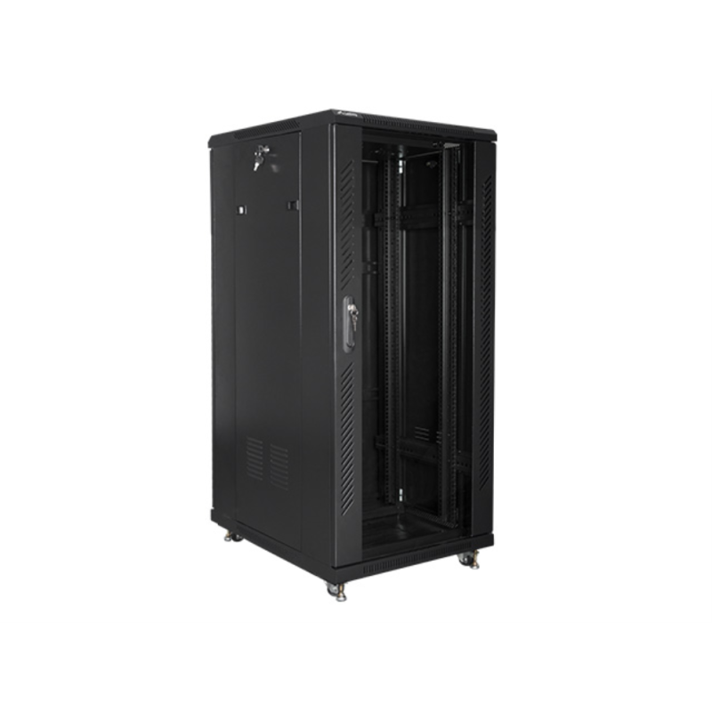 Armario lanberg 19 pulgadas 27u - 600x800 negro