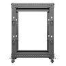 Armario lanberg abierto rack 19 pulgadas 15u - 600x600 negro