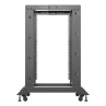 Armario lanberg abierto rack 19 pulgadas 18u - 600x800 negro