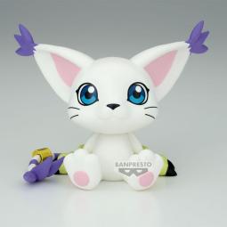 Figura banpresto digimon adventure sofvimates tailmon (gatomon) 9cm
