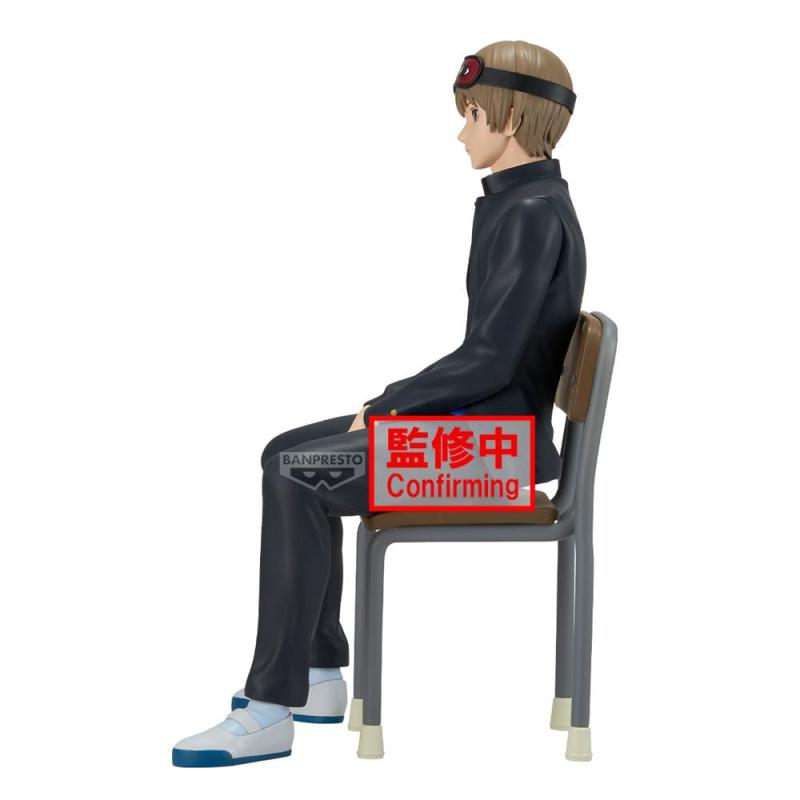 Figura banpresto gintama mr.ginpachi's zany class desk sogo okita 16cm