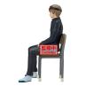 Figura banpresto gintama mr.ginpachi's zany class desk sogo okita 16cm