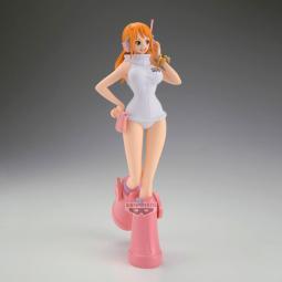 Figura banpresto one piece glitter & glamours egghead nami 23cm