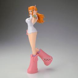 Figura banpresto one piece glitter & glamours egghead nami 23cm