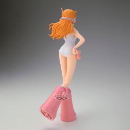 Figura banpresto one piece glitter & glamours egghead nami 23cm