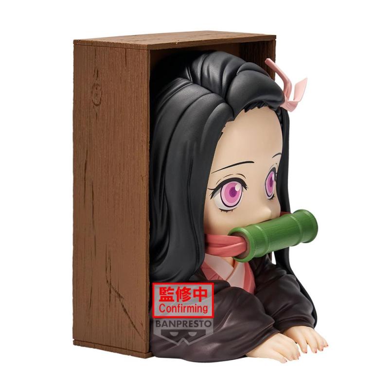 Figura banpresto demon slayer kimetsu no yaiba hyoko nezuko kamado 16cm