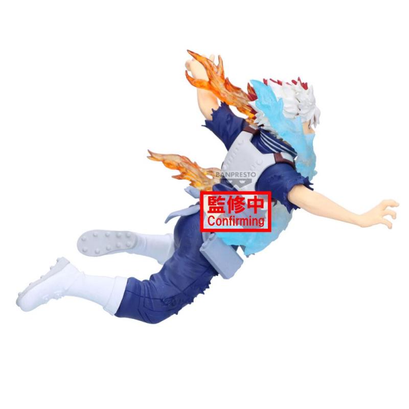 Figura banpresto my hero academia the amazing heroes plus shoto todoroki 15cm