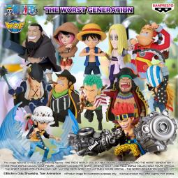 Figura banpresto one piece world collectable special the worst generation trafalgar law