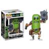 Rick y morty pop! animatión vinyl figura pickle rick with laser 9 cm