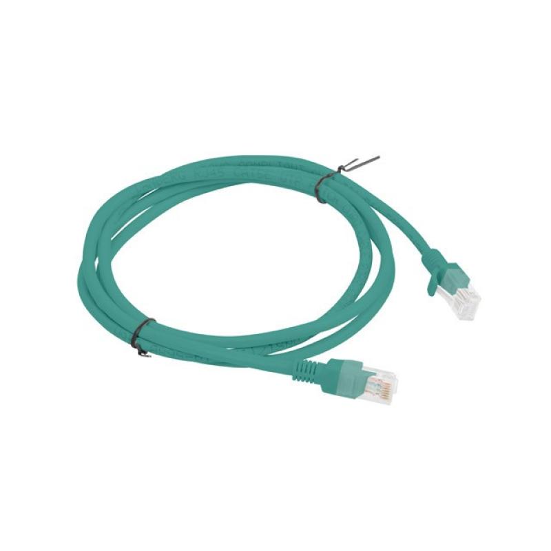 Cable red lanberg latiguillo cat.6 u - utp 1.5m verde fluke passed