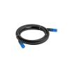 Cable red lanberg latiguillo cat.6a s - ftp lszh cca 1m negro fluke passed