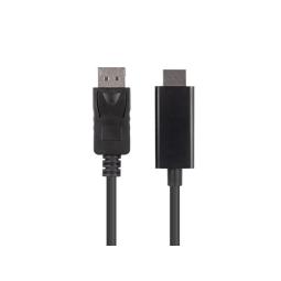 Cable lanberg displayport a hdmi macho - macho 3m