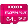 Tarjeta memoria micro secure digital sd kioxia 64gb exceria plus uhs - i c10 r98 con adaptador - Imagen 1