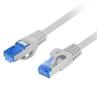 Cable red lanberg latiguillo cat.6a s - ftp lszh cca 0.25m gris fluke passed
