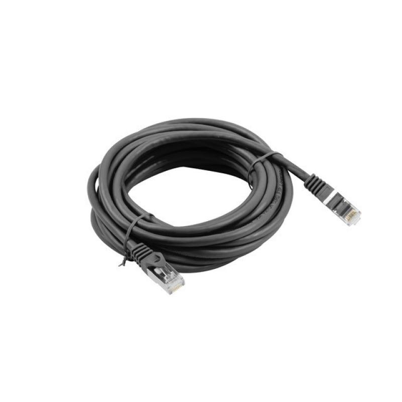 Cable red lanberg latiguillo cat.6 ftp fluke passed 5m negro