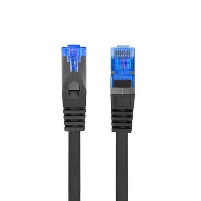 Cable red lanberg latiguillo cat.6a s - ftp lszh cca 5m negro fluke passed
