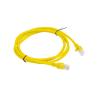 Cable red lanberg latiguillo cat.6 u - utp 1.5m amarillo fluke passed