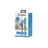 Cable usb tipo c 4.0 lanberg - macho - macho 240w - 8k - 60hz - 1.5m - azul