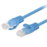 Cable red lanberg latiguillo cat.6 u - utp 7.5m azul fluke passed