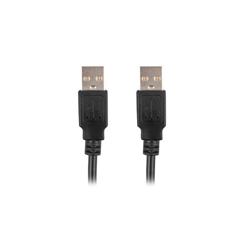 Cable usb 2.0 lanberg 0.5m - macho - macho - negro
