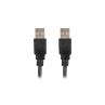 Cable usb 2.0 lanberg 0.5m - macho - macho - negro