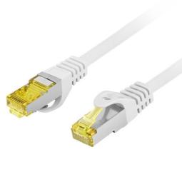 Cable red lanberg latiguillo cat.6a s - ftp lszh cu 0.5m gris fluke passed