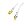Cable red lanberg latiguillo cat.6a s - ftp lszh cu 0.5m gris fluke passed