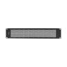 Panel ciego lanberg 2u 19 pulgadas perforado negro