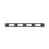 Organizador de cables lanberg 5 anillas 19 pulgadas 1u tipo b negro