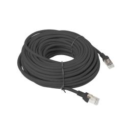 Cable red lanberg latiguillo cat.6 u - utp 20m negro fluke passed